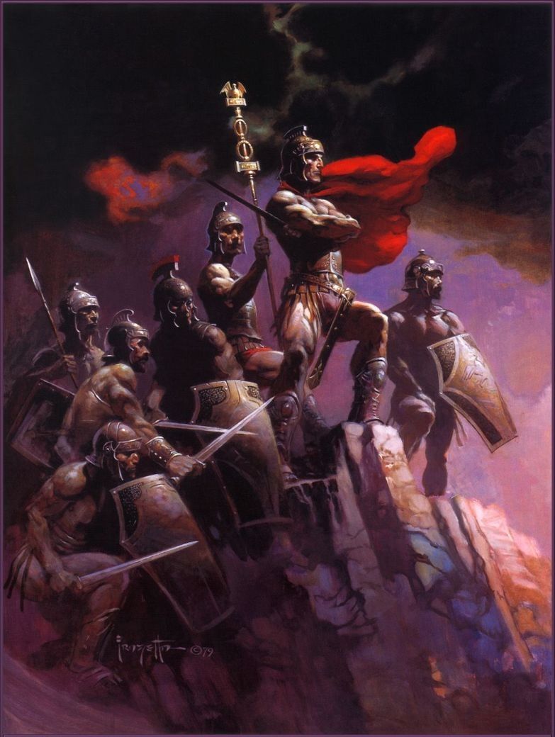 Frank Frazetta Seven Romans